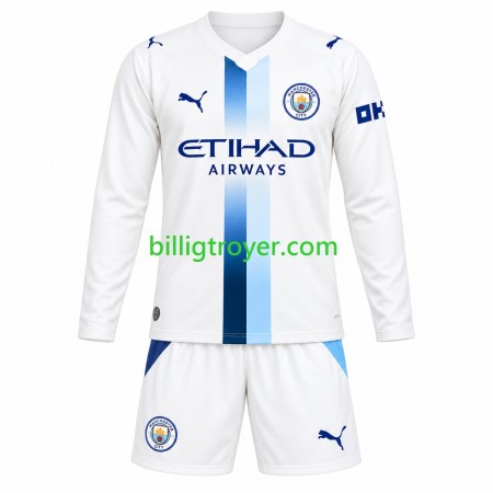 Billige Fotballdrakter Manchester City Barn Tredjedraktsett 2026/27 Langermet